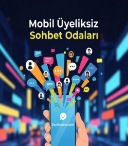 Mobil Üyeliksiz Sohbet Odaları