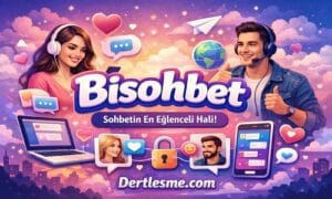 Bisohbet, en eğlenceli sohbet platformu! Mobil uyumlu, ücretsiz ve güvenli sohbet odalarında anında sohbet etmeye başlayın. Dertlesme.com farkıyla!