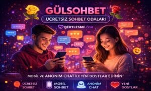 Gülsohbet chat odaları – ücretsiz sohbet ve dertleşme platformu Dertlesme.com