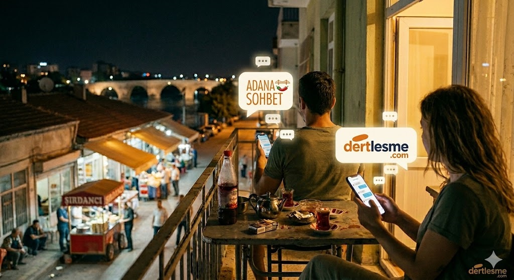 Adana sohbet odalarında samimi yazılı chat ortamı