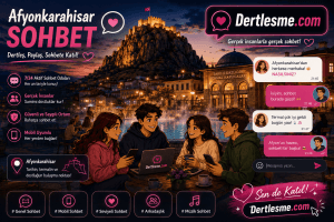 Afyonkarahisar kalesi manzaralı sohbet teması