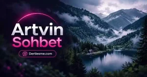 Akıllı telefonu üzerinden Artvin canlı chat ve arkadaşlık odalarına bağlanan mutlu kullanıcı